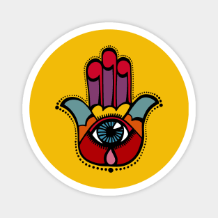 Pop Hamsa Magnet